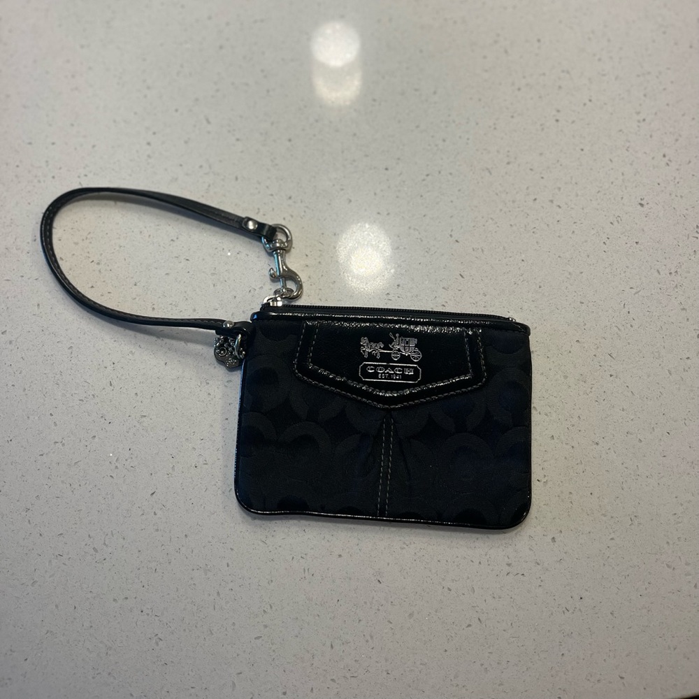 Coach wristlet